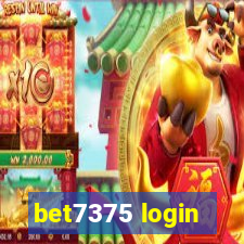 bet7375 login